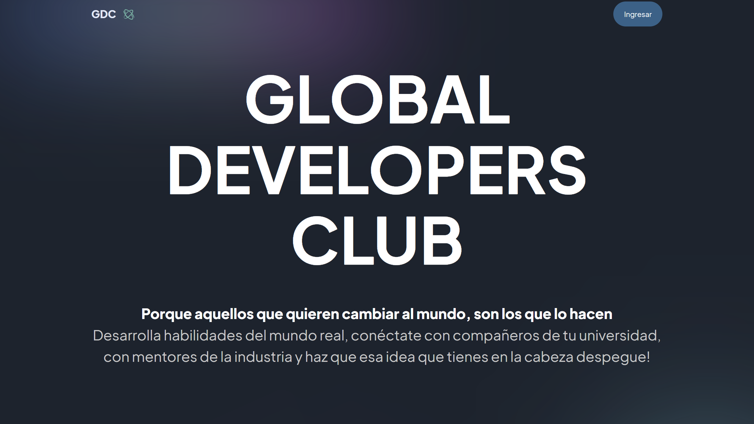 Global Developer Clubs project preview