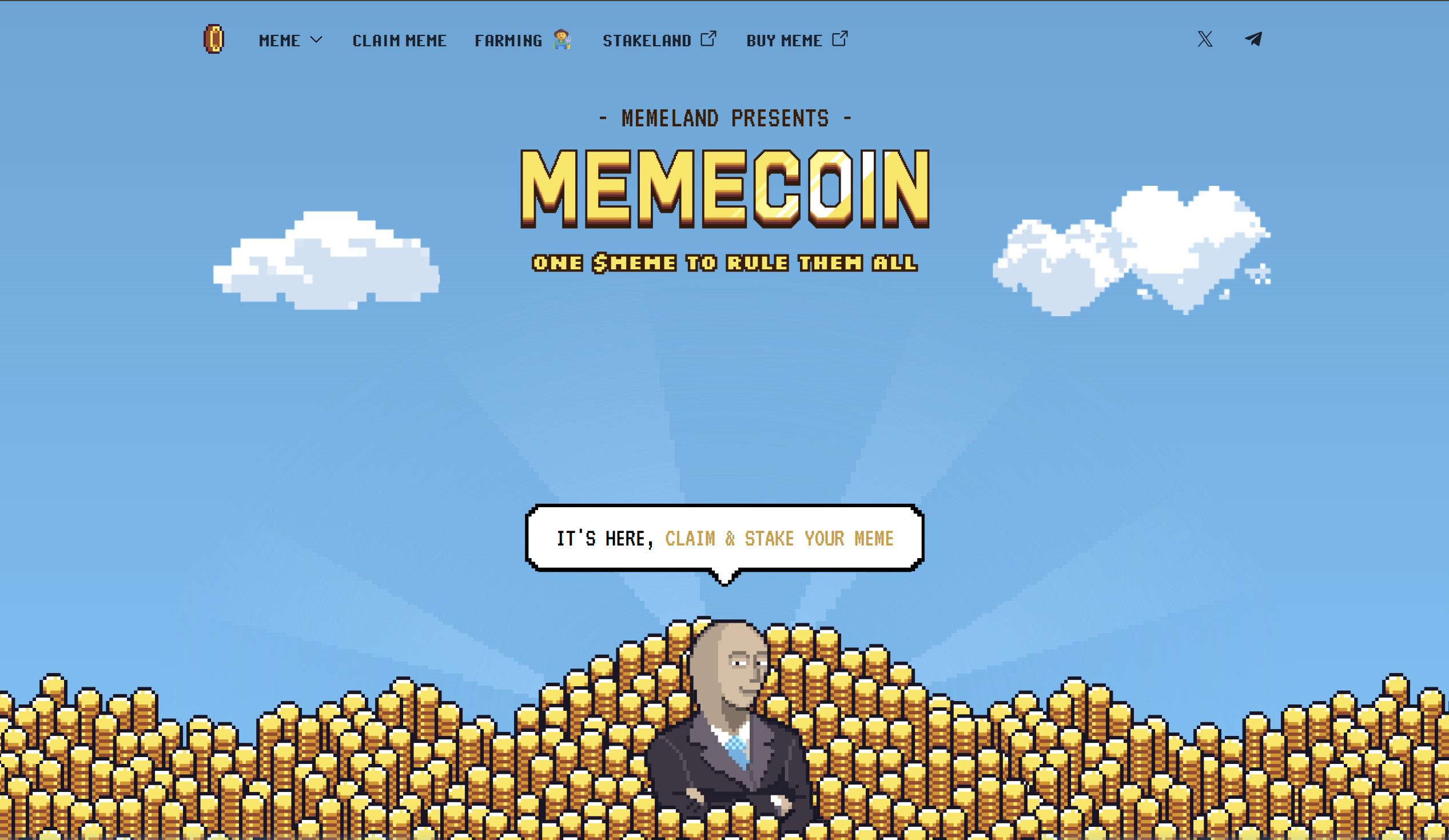Memecoin ($MEME) project preview